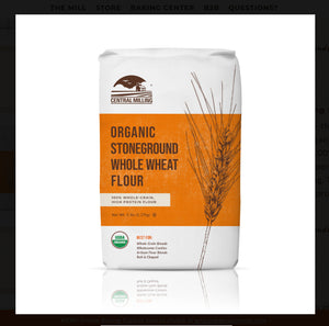 Organic Stoneground Whole Wheat Flour, Yecora Rojo / lb.